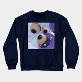 MEDITATIVE LOOK Crewneck Sweatshirt